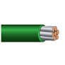 129-units min. Rosenberger  6 AWG GREEN THW-2 SUN RESIST INDOOR/OUTDOOR GROUND WIRE; 6 AWG 1 CONDUCTOR 7 STR BARE COPPER GREEN PVC INSL. JACKET OD: 0.304IN. SOLD PER FT - WR-61BC-801