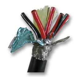 39-units min. Rosenberger  8-AWG 6 - CONDUCTOR SHIELDED 600 VOLTS POWER TRUNK CABLE, TINNED COPPER (THREE PAIRS) W/ #10 BARE GROUND WIRE. UL APPROVED FOR DIRECT BURIAL OR SUNLIGHT APPLICATIONS - WR-VG86ST-BRD