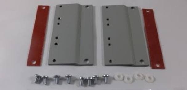 3-units min. Telect Inc  ISOLATED PNL ADAPTER W/HDWR & ISO PAD 3 RU 23-19 EIA - 02117-03I