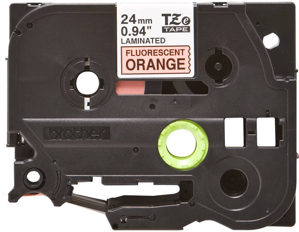 19-units min. Brother Mobile Solutions  Tape 1 Inch Black On Orange - TZEB51