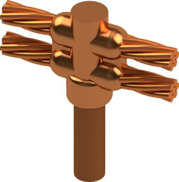 Harger GF342/0K - 3/4"rod Over 4 2/0 Side By Side