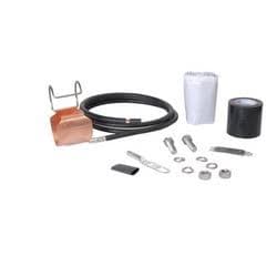 3-units min. CommScope  Sureground Grounding Kit For 2-1/4 In Coaxial Cable, 48" Bon - SG214-12B2U