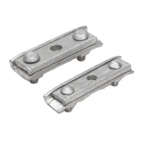 26-units min. MacLean Senior Industries  Suspension Clamp 3 Bolt 5/8 Curved Pack 25 - SI-1755