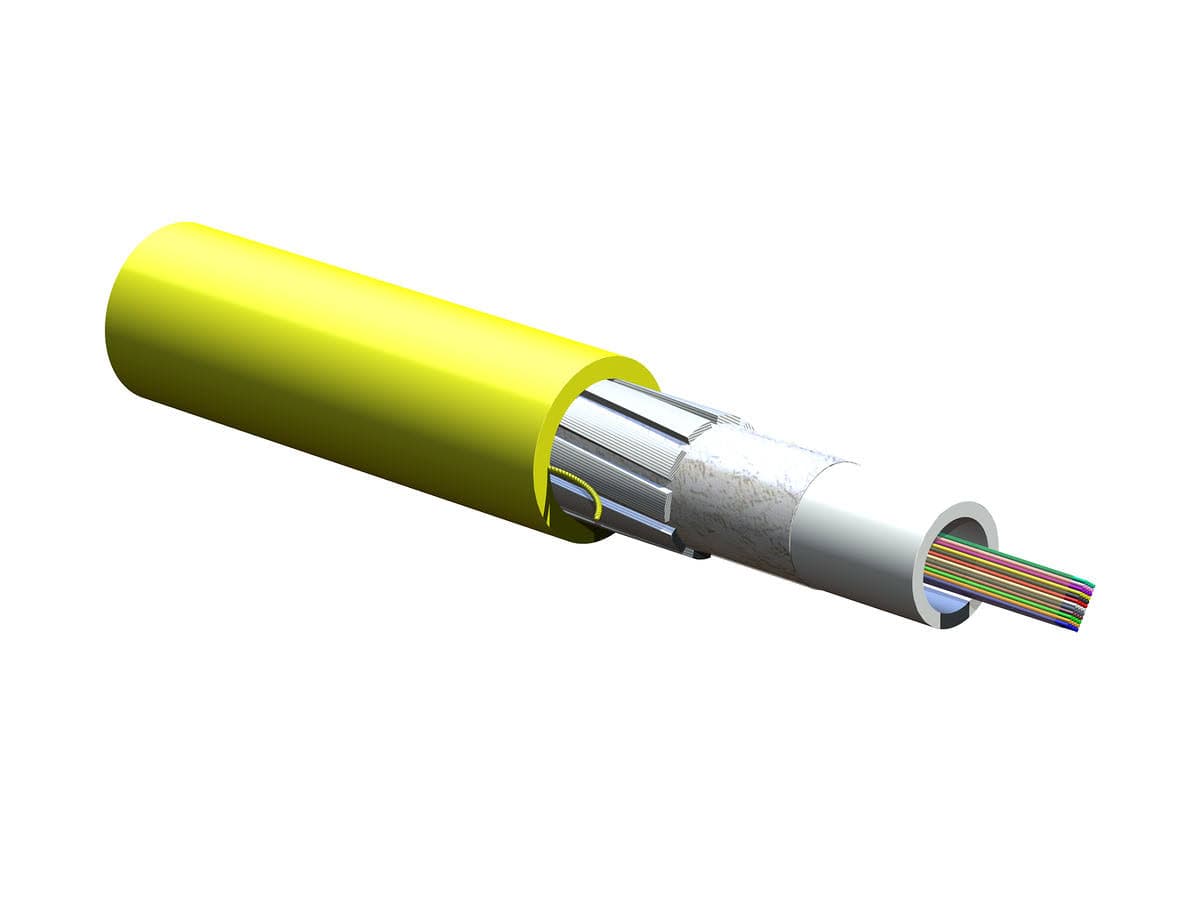 5000-units min. Sumitomo Electric Lightwave  144fbr Ribbon Ft4 Yellow - SE-5RP0144-B