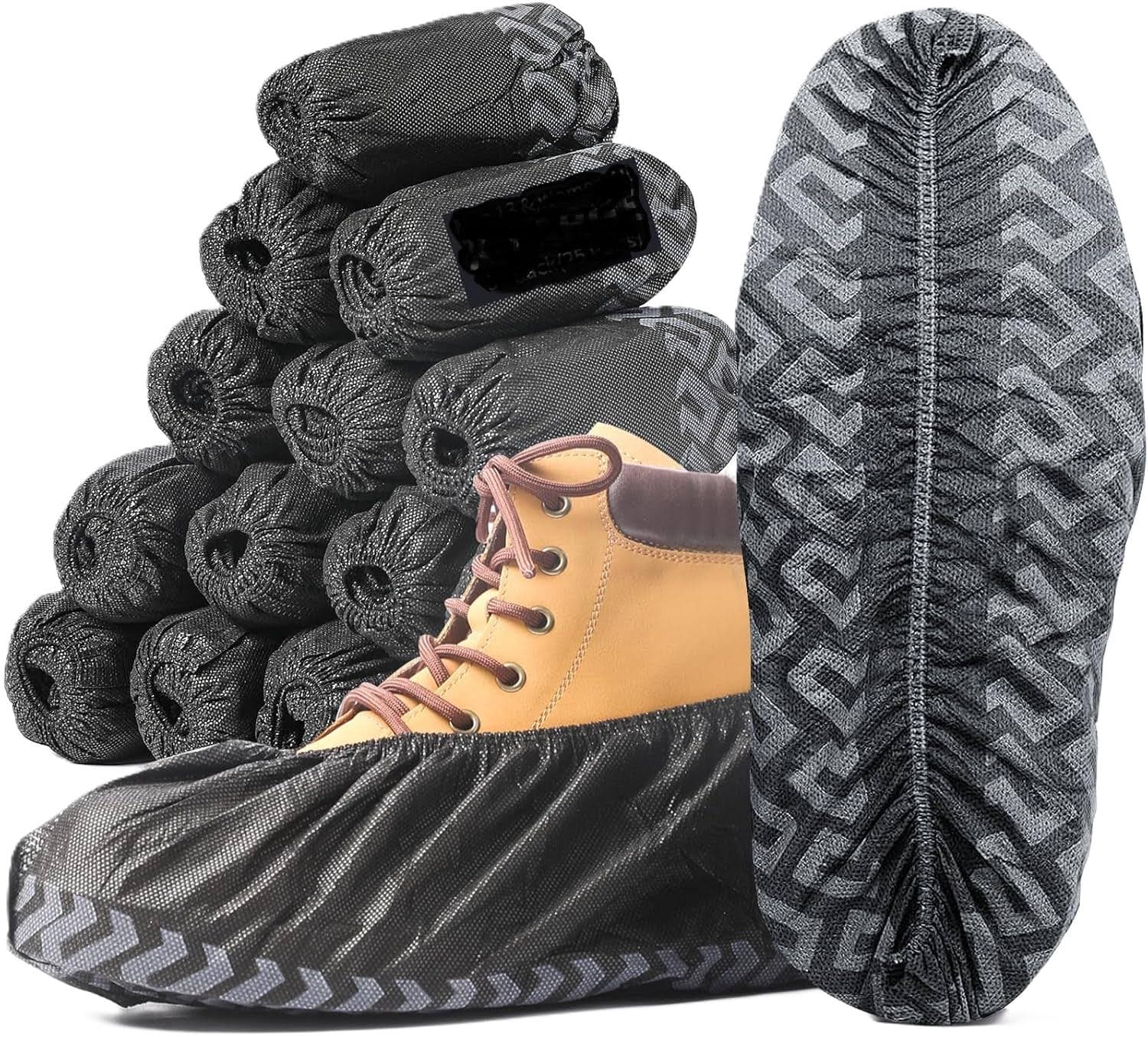 173-units min. Premier - Shoe covers, disposable, x-lg, 50 per bag, 20 bg per master carton or 1,000 ea - TZ-CPE-45.16 - TZ-CPE-45.16
