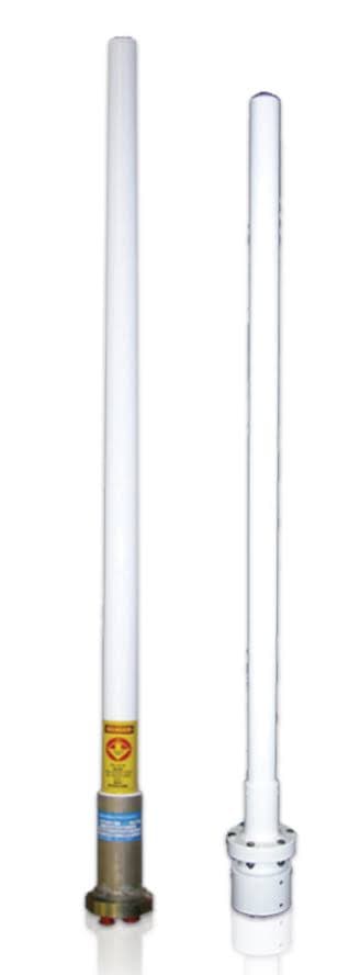 Phazar O-2402V-C2A2-F2S - Dual Band 700/850/aws Omni Das Small Cell Antenna Side Mount