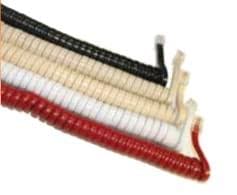 70-units min. Premier  Cord Handset 4c Plug To Plug Ash 6ft - PT-HCPP-4-06-ASH