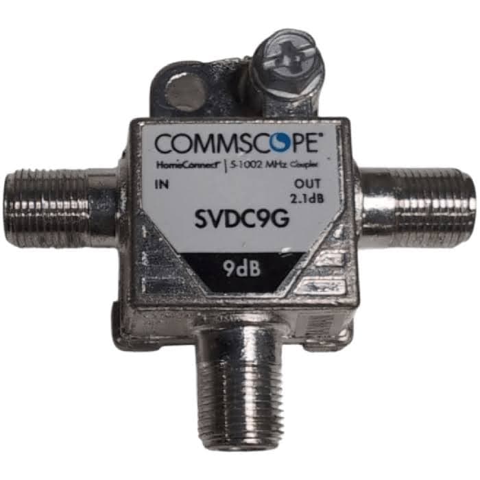 715-units min. CommScope  Coupler Directional Horizontal Mini T 9 Db 1 Ghz - SVDC9G