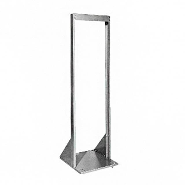Bud Industries RR-1264-BT - 19 inch Open Rack w/ 3 In Deep Posts Blk
