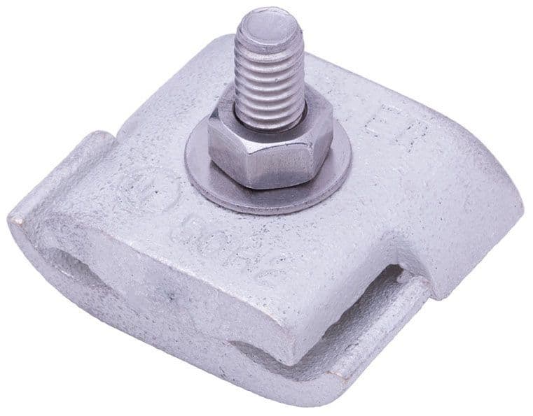 Harger TB1BC - Electro Tin Plated Bz 1 Bolt Par Clamp