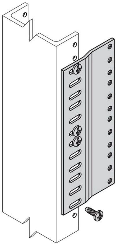 B-Line SB576A02FB - 2u X 1.75" Panel Adapter Kit