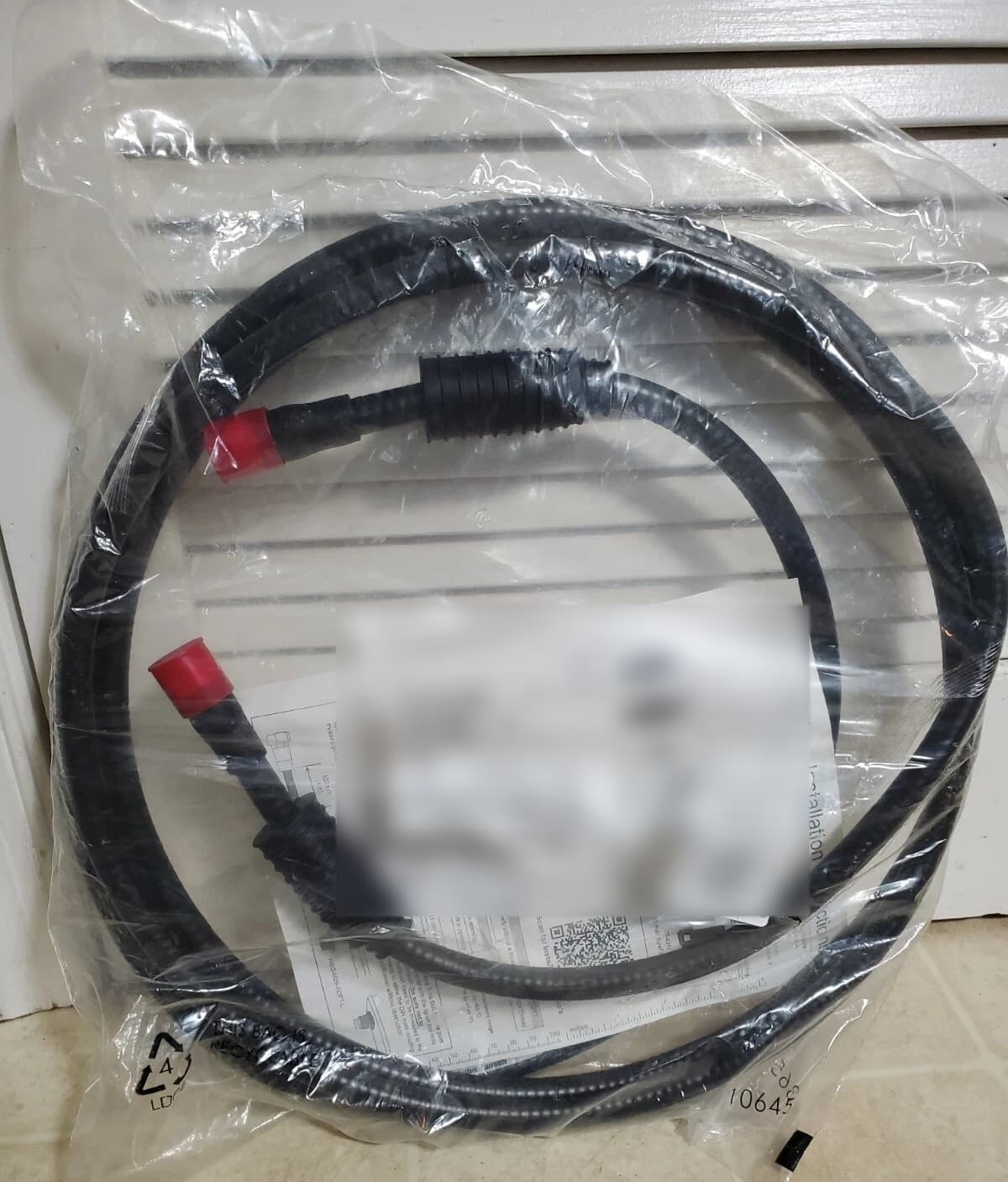 6-units min. Molex  Coax Jmpr, 1/2" N-4.3/10+boot 10ft - 73419-8844