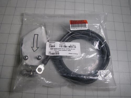 2-units min. Maxdao  High Speed Ground Kit For Cat5e Sf/utp 5.9-7.1mm Outdoor Cable - SI-1105-1
