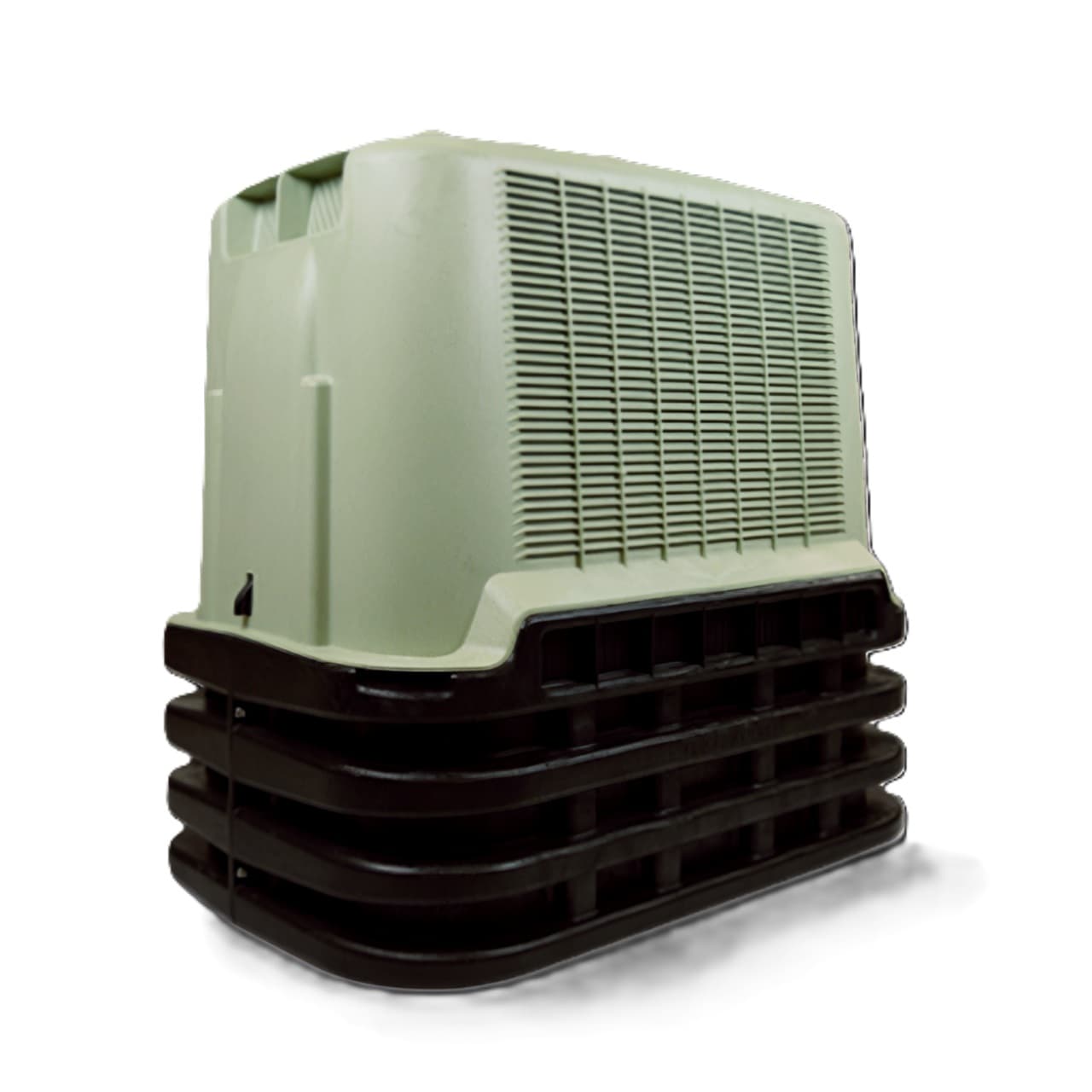 Amphenol Broadband Solutions Z14SS07-20007BK - Amphenol Z14 40.8 X 42 X 25 Low Profile Housing Pedestal (Bulky item  final shipping will be quoted separately)
