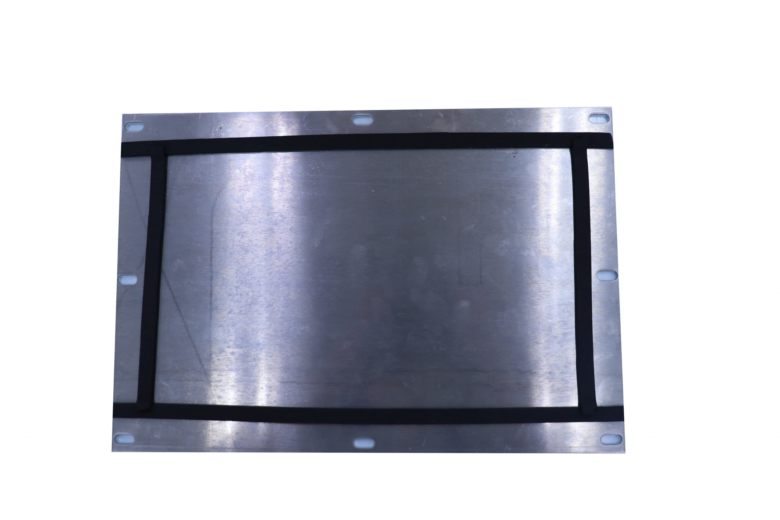 2-units min. DDB Unlimited ZP-NDCP – OD Door Louver Cover Plate – For 3 Louver Setup - ZP-NDCP