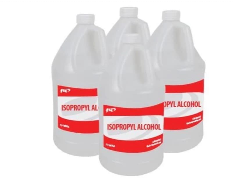 99% Isopropyl Alcohol - Case of Four 1 Gallon Bottles