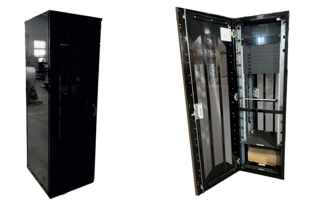 Charles Industries CUBE-ID64512HN4 - indoor telecom enclosure 82H x 26W x 29D (Shipping Cost Quoted Separately)
