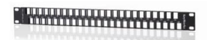Wirewerks WW-001606 - Keywerks Ftp Hd Patch Panel, 1u, 48 Port, Empty, Black
