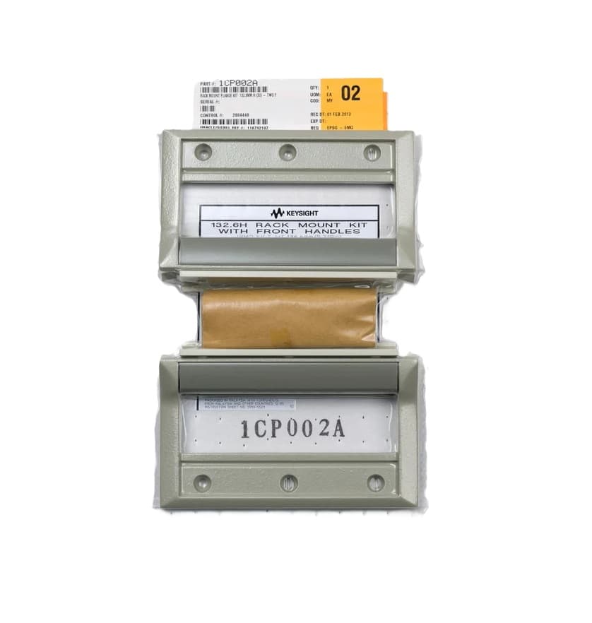 Keysight Technologies 1CP002A-1CP002A - Rack Mount Flange Kit  132.6mm H (3u) - Two Flange Brackets, 2 Handles