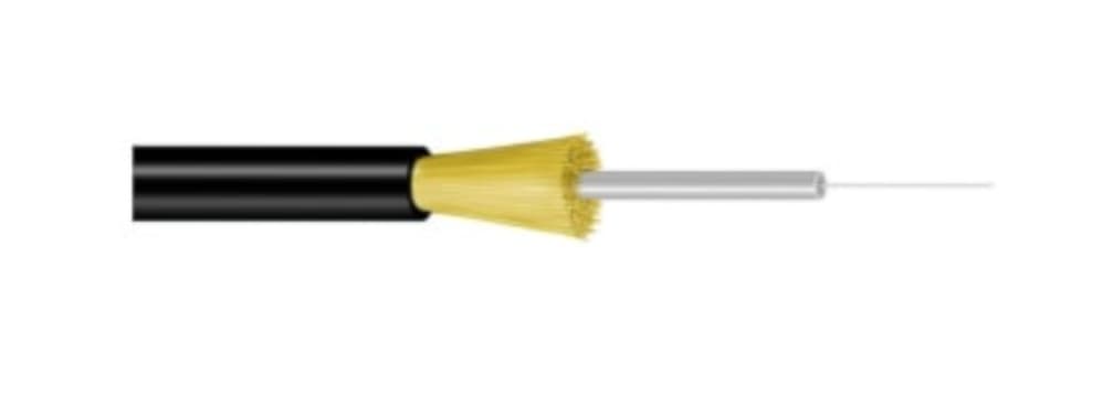 358-units min. Prysmian  Indoor/outdoor Interconnect (tight Buffered) Ft4 Rated Bend-insensitive Singlemode Fiber 1f Drop Ca - M-MDU548BK-00-B2-001-E7