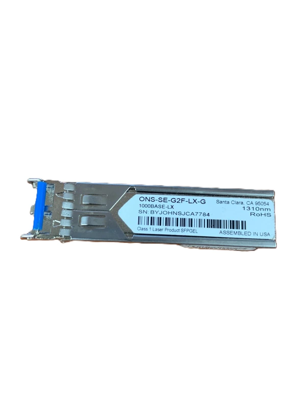 2-units min. Cisco  1000base-lx - ONS-SE-G2F-LX-G