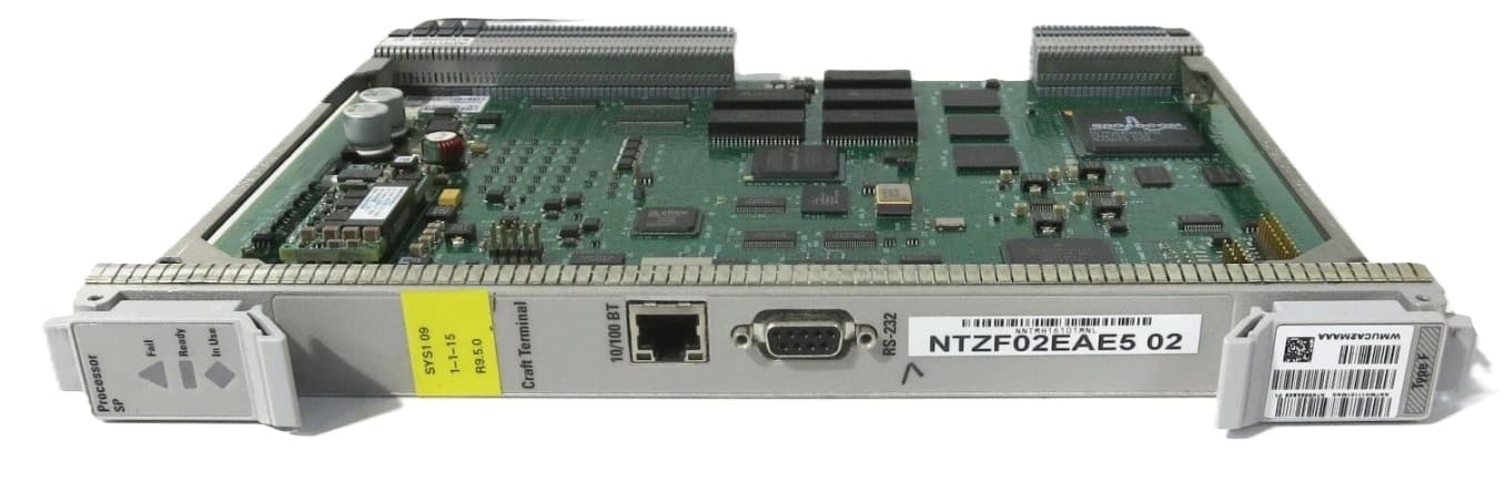 Nortel NTK555ABE5 -  Om5100/5200 Shelf Processor Cp Module Card
