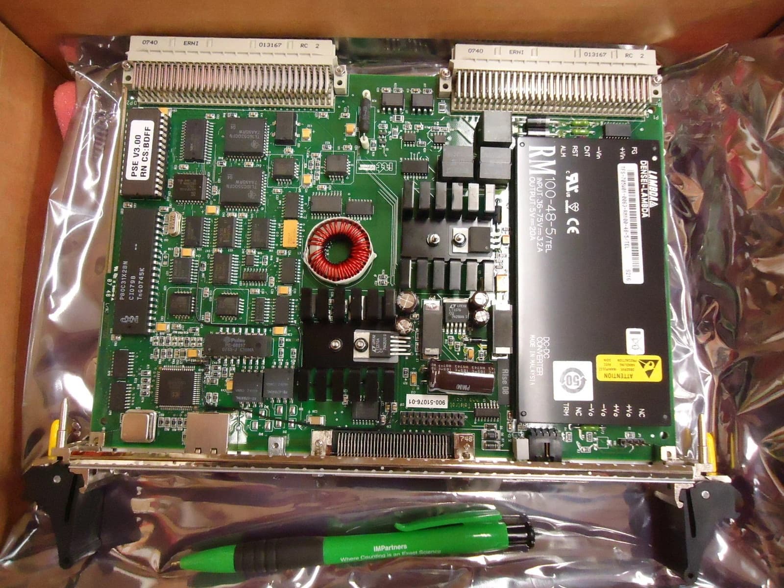 2-units min. Nortel   Power/scsi/ethernet Transition Module - NTST09AG