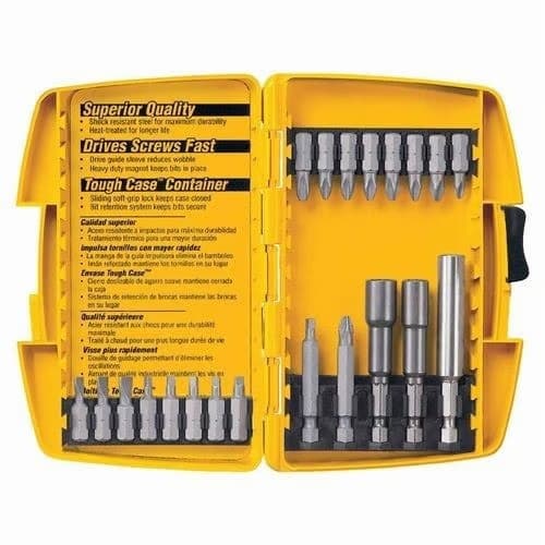 3-units min. DeWALT  *Screwdriving Set, 21 piece - DW2161