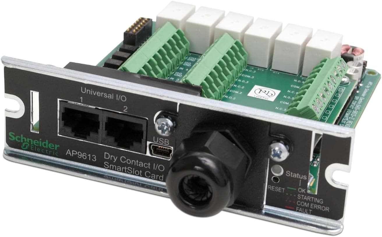 APC by Schneider Electric AP9613 - Dry Contact I/O SmartSlot Card