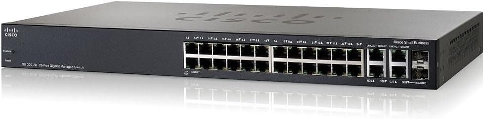 Cisco SRW2024-K9 – 28-Port Gigabit Managed Switch