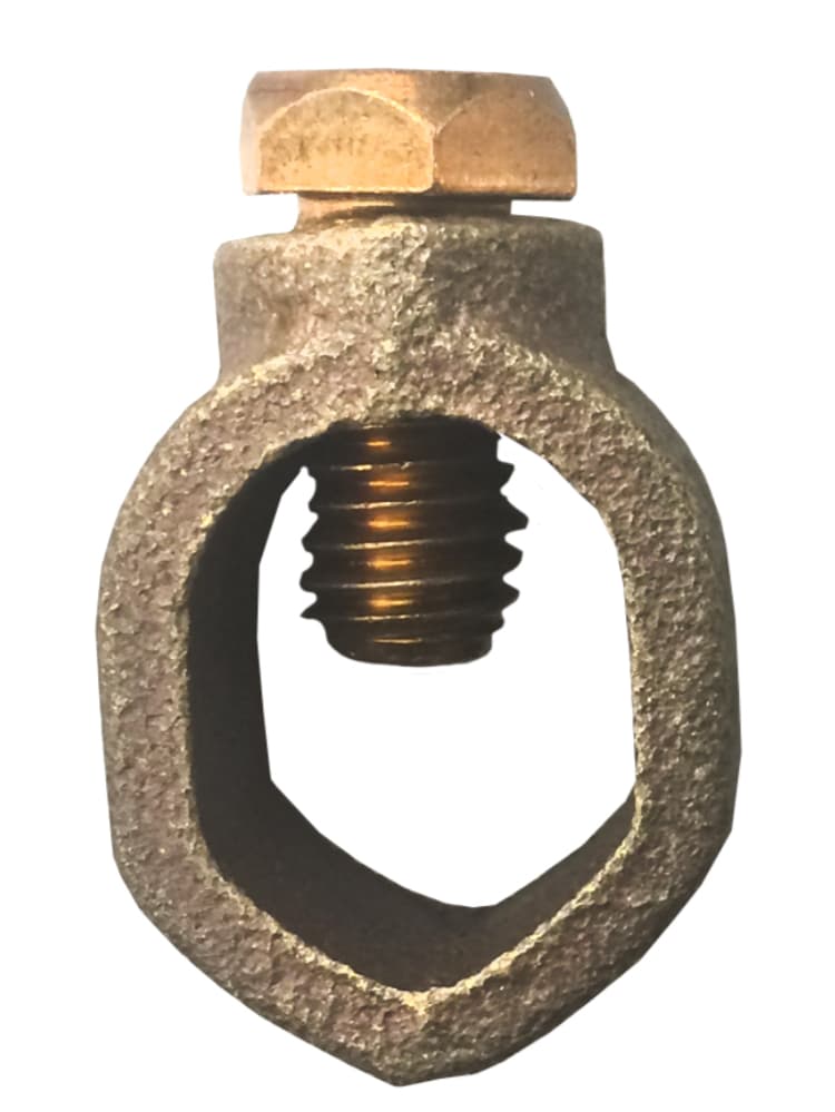 13-units min. Maclean Senior Industries  Ground Rod Clamp, (Acorn) Bronze, 5/8"-1/2", Price ea. 14000 per pallet - J8492