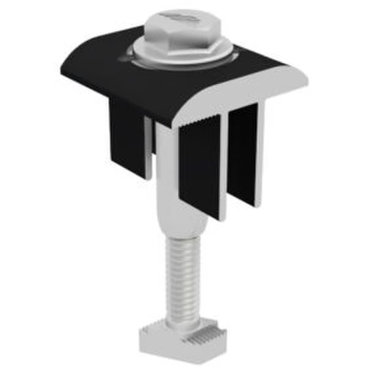 9-units min. IronRidge  Iron Xr Mid Clamp - XR-MID-01-B1-US