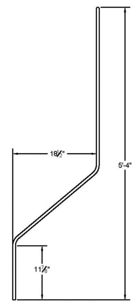 2-units min. Harger  Copper Clad Air Terminal Grounding Rod - CCTVCCAT5/8