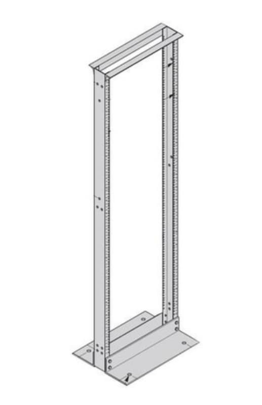 Eaton CPRSB556084XUFB - 19 X 84 (7') Self-supporting Relay Rack, Flat Black