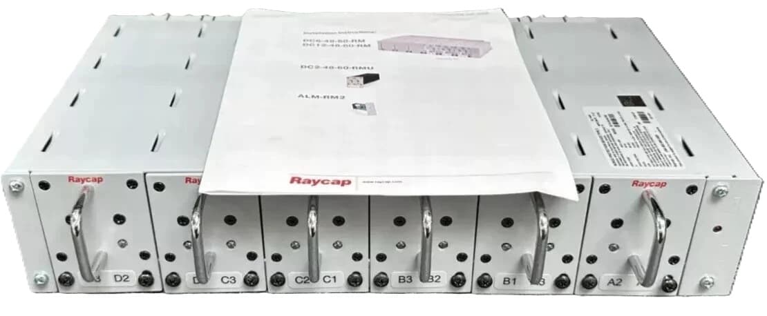 Unknown DC12-48-60-RM - Indoor Rack-mount tray equipped w/Strikesorb protection & front-panel alarm indication for 12 radio