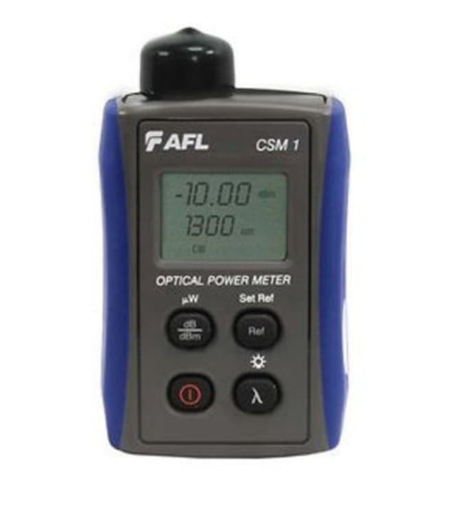 AFL CSM1-03-0900PR - Csm1-3, Optical Power Meter, 850/1300/1310/1490/1550/1625nm, Sc Adaptor