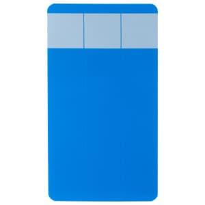7-units min. Panduit  White Write On, Self-laminating Vinyl Label 1.0 X 5.0 (25 Pcs/pk) - PSCC-5Y
