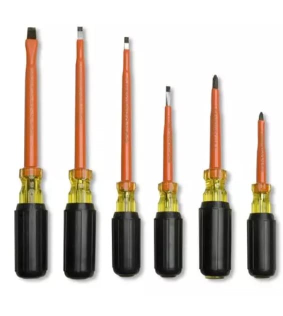 Cementex Products INC - Screwdriver set insulated 6 piece (power and iof kit) - TR-6SD