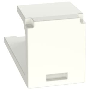 PANDUIT CORPORATION CMBIW-X - Blank Module One Position Off White Min-Com 10/Pkg
