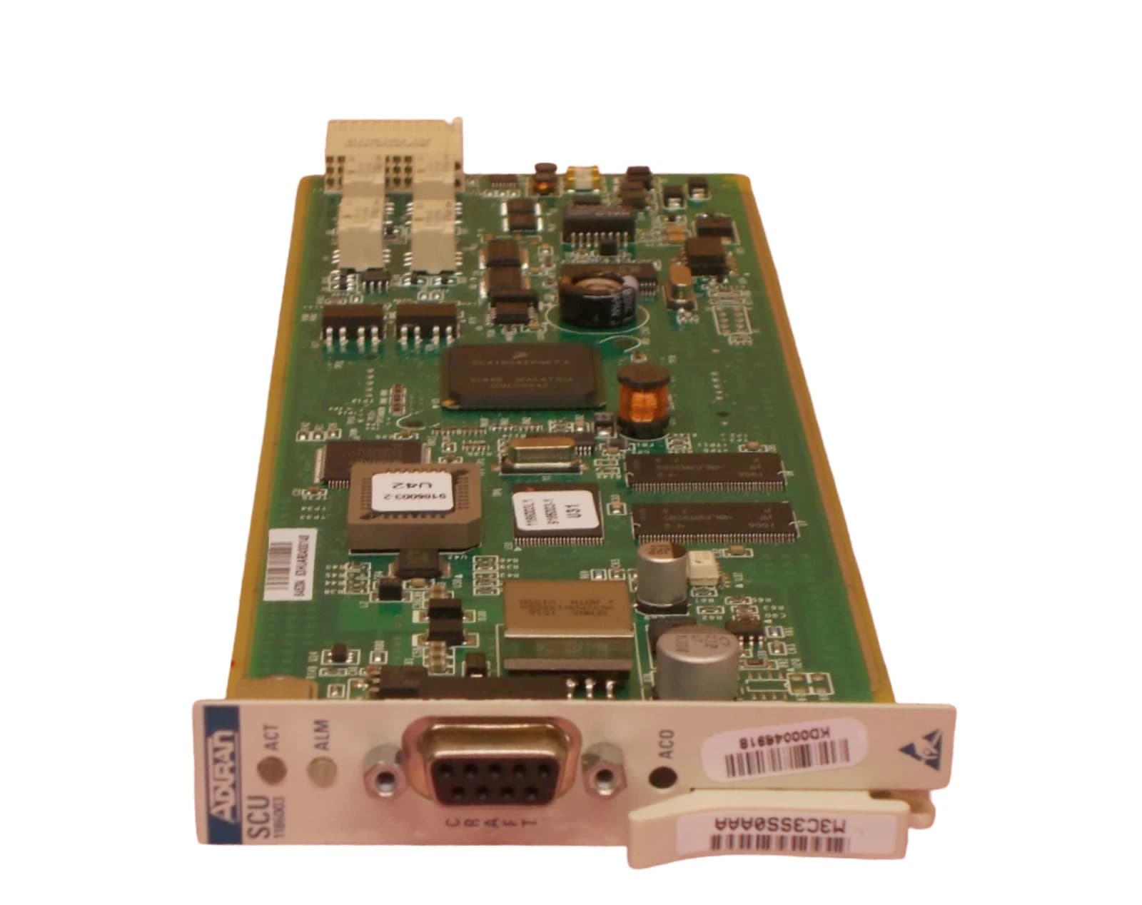 Adtran 1186003L1 -  Mx2820 Scu Is A Plug-in Unit For The Mx2820 Chassis That Acts As An Interface Between The User And The Modules In The Mx2820 System. The Mx2820 Scu Also Allows Provisioning Of Ip Security And Craft Port Settings.