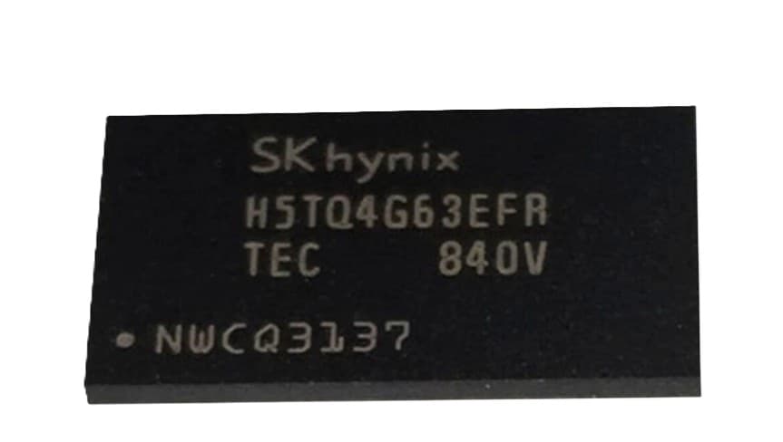 SK Hynix H5TQ4G63EFR-TEC - Ic Ddriii (r3hf) H5tq4g63efr-tec Fbga-96 256mx16 1.5v 1066mhz Commercial Sk Hynix