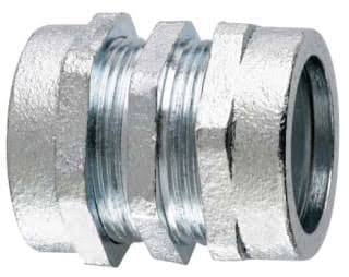 14-units min. Eaton  3/4" Rigid Compression Connector, Threadless Steel - CPR2