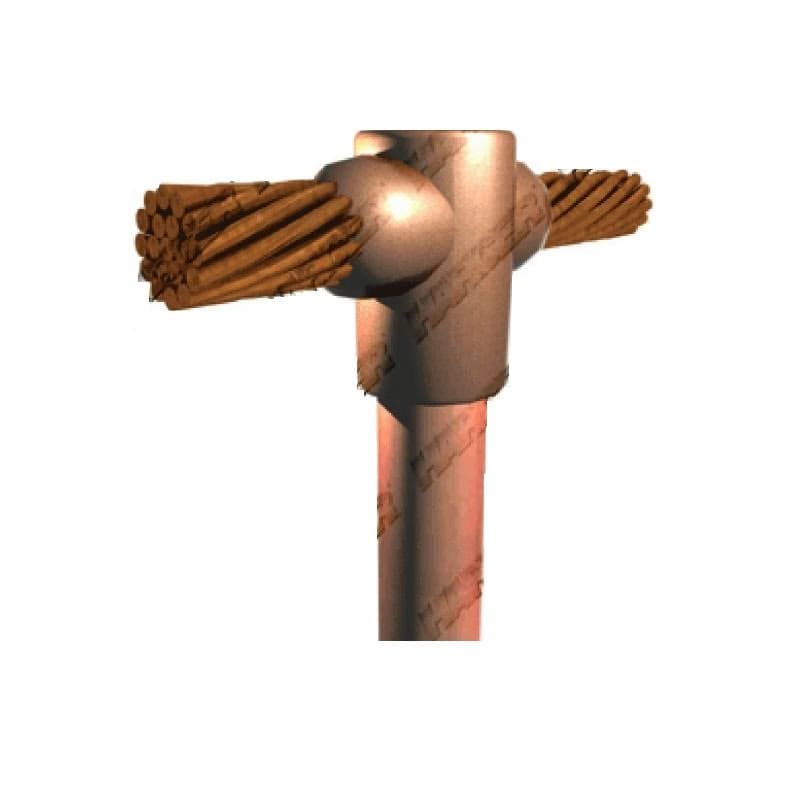 Harger GO584L - #4 To 5/8" Grd Rod Thru Top