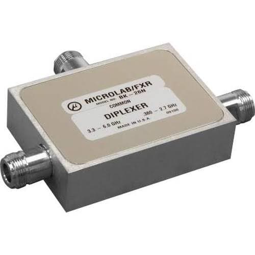 Microlab BK-26N - 80-2700/3300-6000 Mhz Diplexer, N