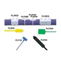 4-units min. Panduit Corporation  Cable Marker Tie Flag 5.1in Orange Pk/100 - PLF1MA-C3