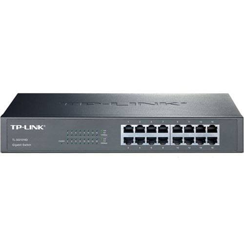 29-units min. TPLink TLSG1016D  Head End Switch  Upgrade to Gigabit Ethernet with 16 Ports of High Performance and Energy Efficiency - TL-SG1016D