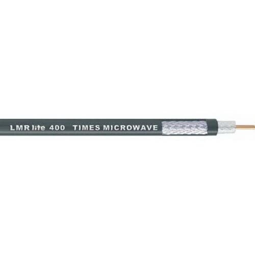9-units min. Times Microwave Systems  *3/8" TCOM-400-FR Foam Cable - TCOM-400-FR