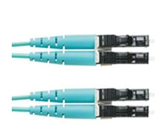 Panduit Corporation FX2ERLNLNSNM020 - Om3 2-f 1.6mm Patchcord Riser Lc-lc Duplex Aqua 20m