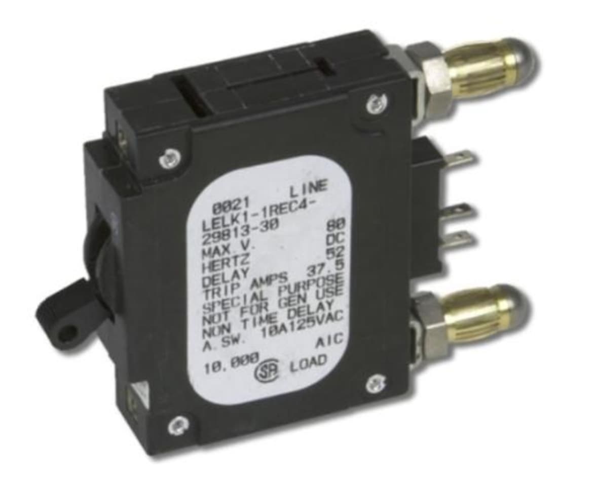 OmniOn Power 407998186 - Lmlk1-1rls4-29877-6-v  Circuit Breaker 20 Amp Bdfb H569-445c