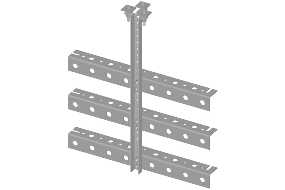 2-units min. Generic Brand  24w 3-rung 24-run Waveguide Bridge Trapeze Kit - WB-T24-3